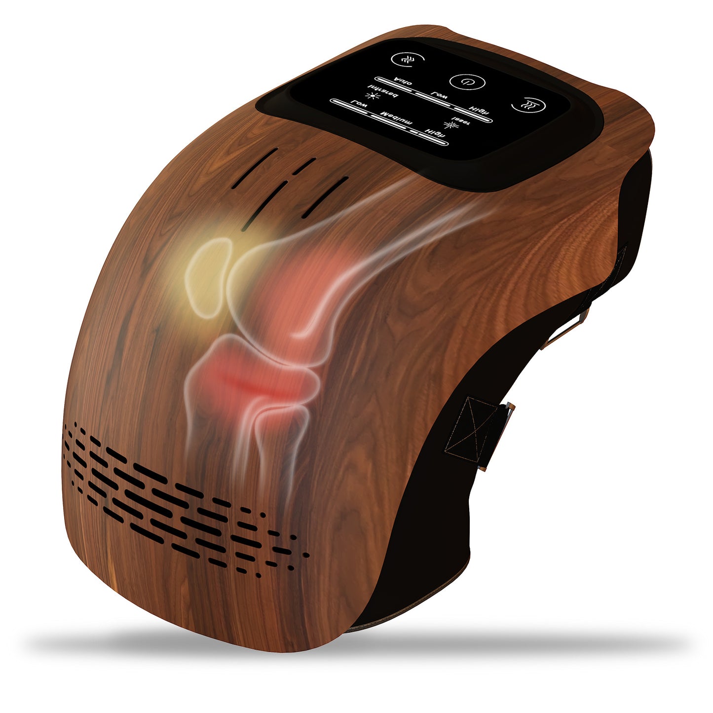 Pain Relief Infrared Laser Vibration Knee Massager - myrelevo