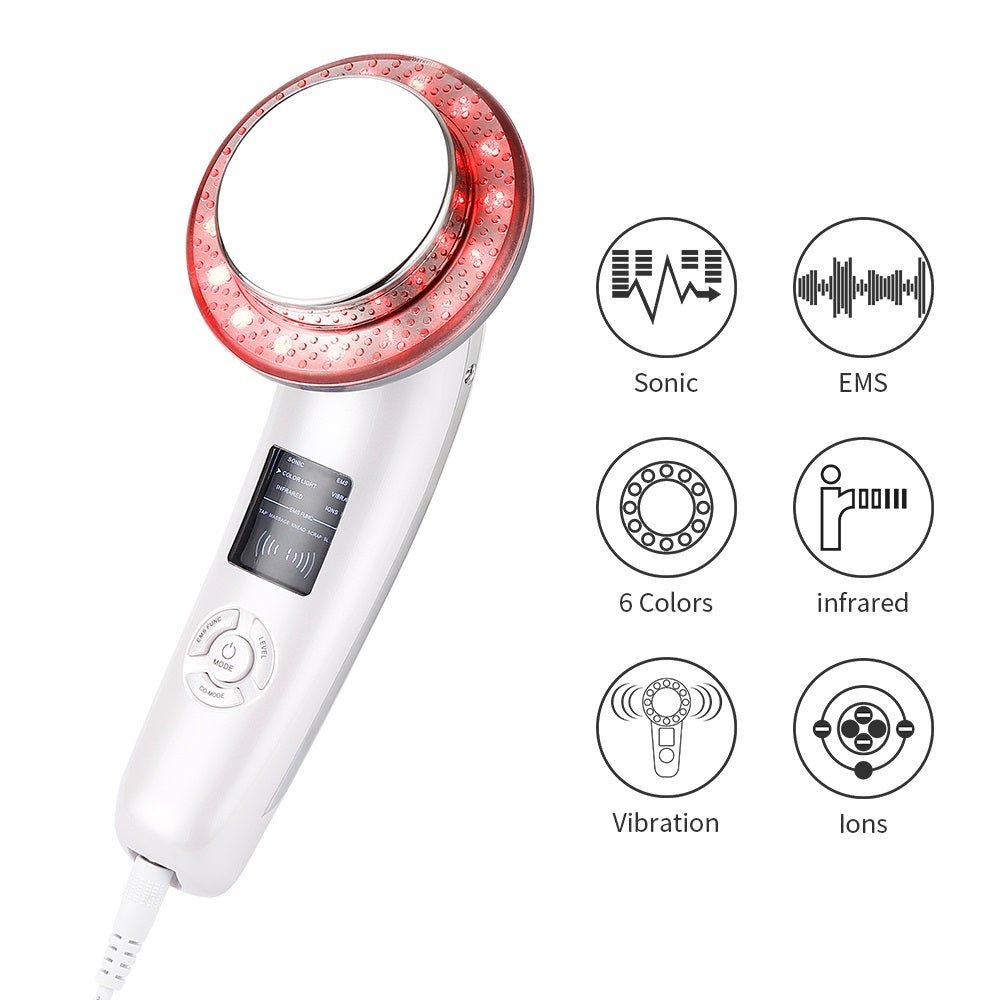 RevoSonic™ 6 - in - 1 Ultrasonic Slimming & Beautifying Device - myrelevo