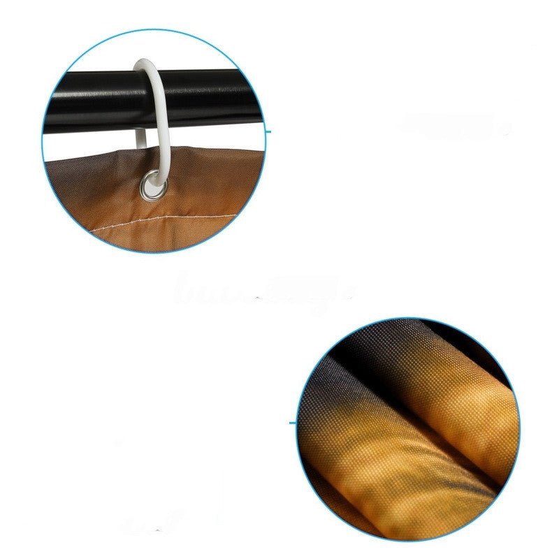 Christmas fireplace shower curtain - myrelevo