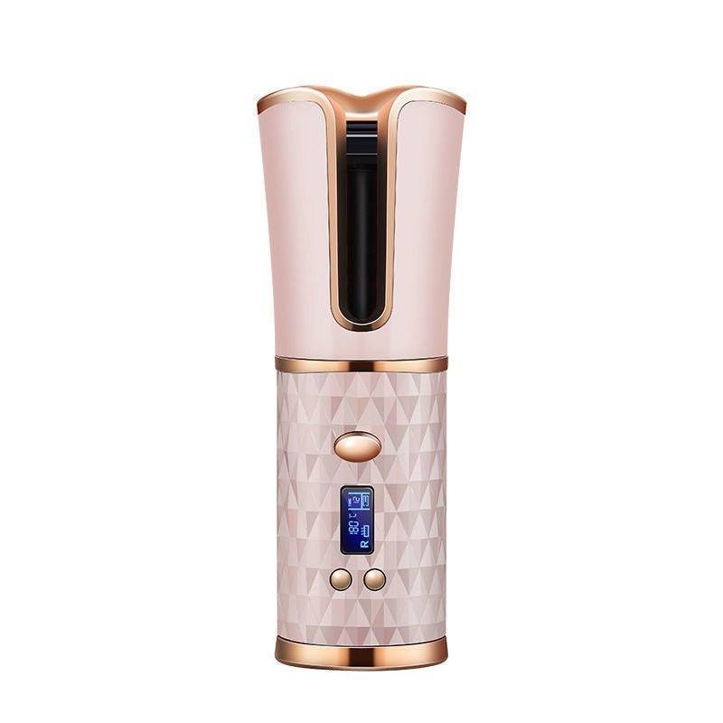 Cordless Automatic Hair Curler Iron Wireless Curling Iron - myrelevo